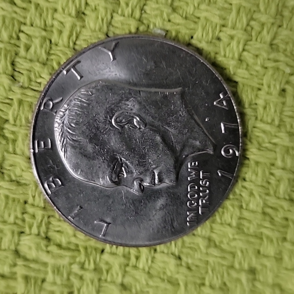 1974 Eisenhower Dollar Coin